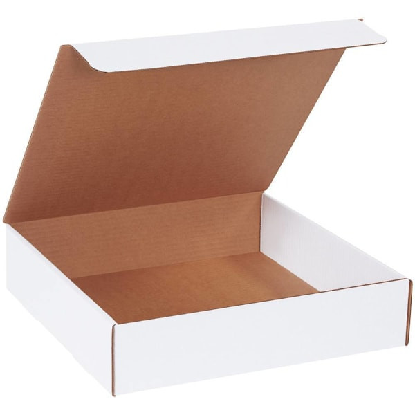 Box Partners 13 X 13 X 3" White Literature Mailers Pkg Of 50
