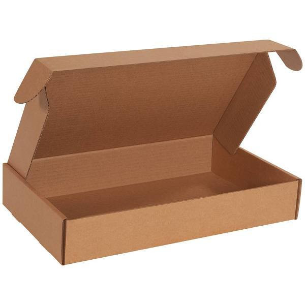 Box Partners 16 X 10 X 2 3/4" Kraft Deluxe Literature Mailer Package Of 50