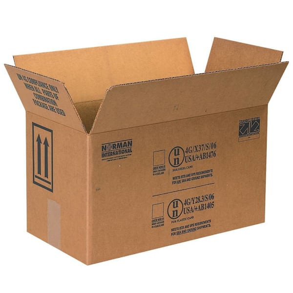 Box Partners 17 X 8 1/2 X 9 5/16" 2 - 1 Gallon Paint Can Boxes Pkg Of 25