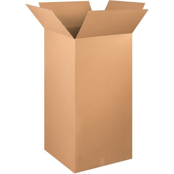 Box Partners 24 X 24 X 48" Tall Corrugated Boxes Pkg Of 10