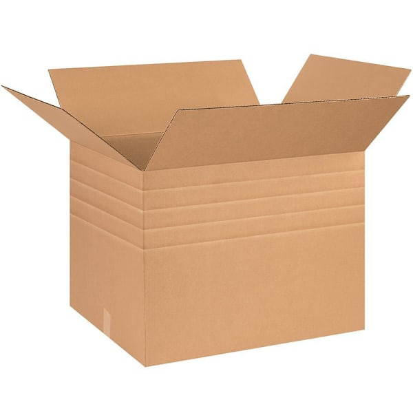 Box Partners 26 X 20 X 20" Heavy-Duty Multi-Depth Boxes Pkg Of 10
