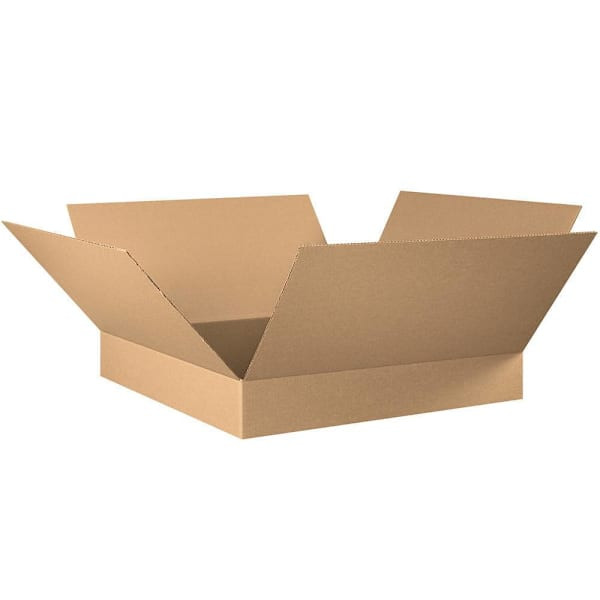 Box Partners 30 X 30 X 6" Flat Corrugated Boxes Pkg Of 15