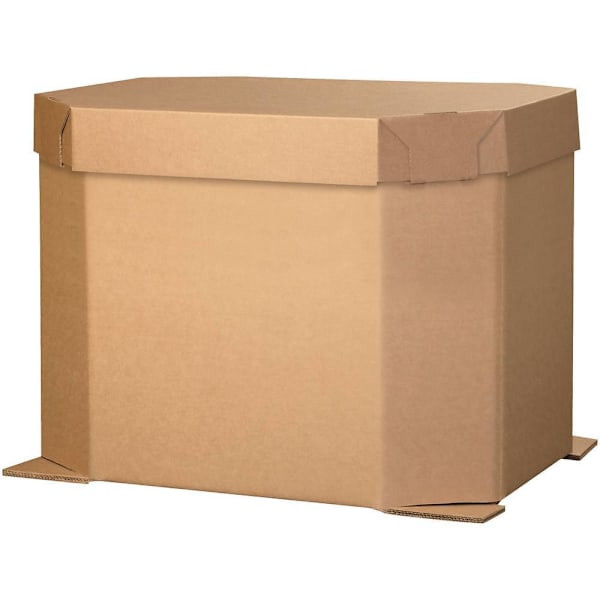 Box Partners 46 X 38 X 36" Octagon Bottom 1300# Tw Bulk Bin Pkg Of 5