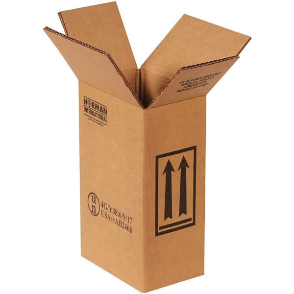 Box Partners 6 3/4x4 5/16x10 3/8" 1 1 Gallon F-Style Boxes Package Of 20