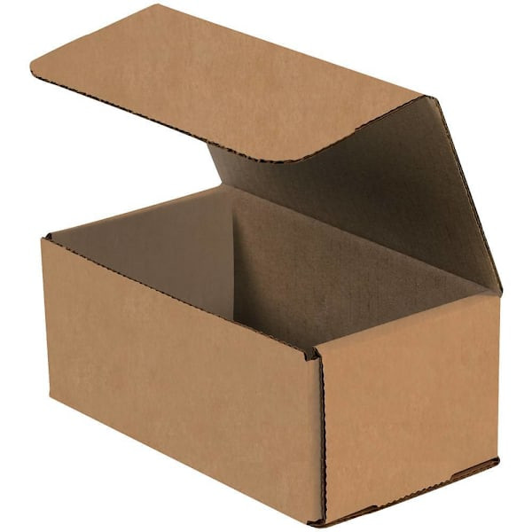 Box Partners 7 X 4 X 3" Kraft Corrugated Mailers Pkg Of 50