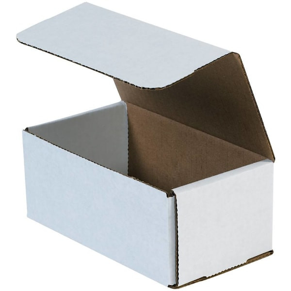 Box Partners 7 X 4 X 3" White Corrugated Mailers Pkg Of 50
