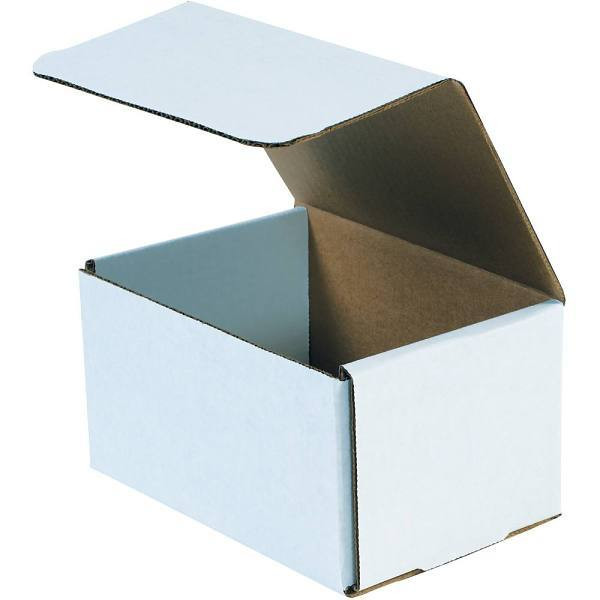 Box Partners 7 X 5 X 4" White Corrugated Mailers Package Of 50