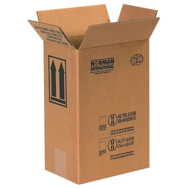 Box Partners 8 3/16x5 11/16x12 3/8" 1 - 1 Gal F-Style Paint Can Boxes Pkg Of 20