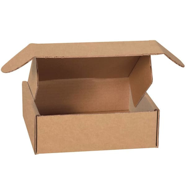 Box Partners 8 X 8 X 2 3/4" Kraft Deluxe Literature Mailer Pkg Of 50
