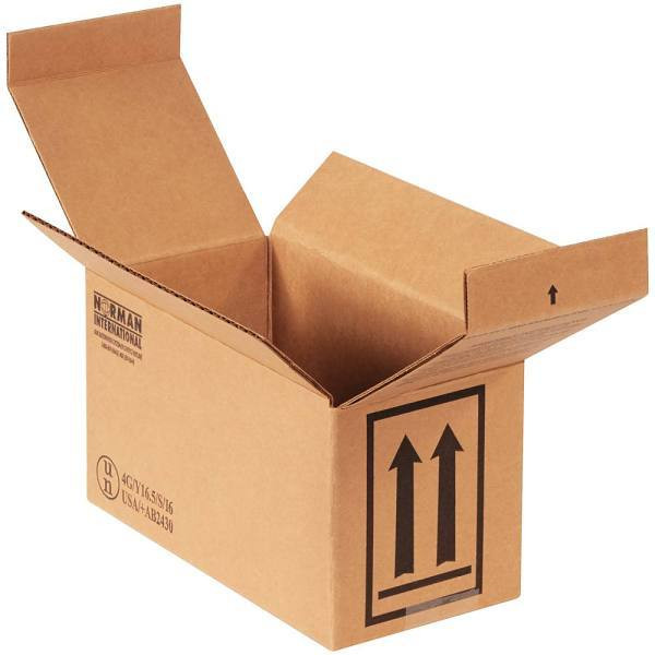 Box Partners 9 1/2 X 4 5/8 X 5" 2 - 1 Quart Haz Mat Boxes Package Of 25