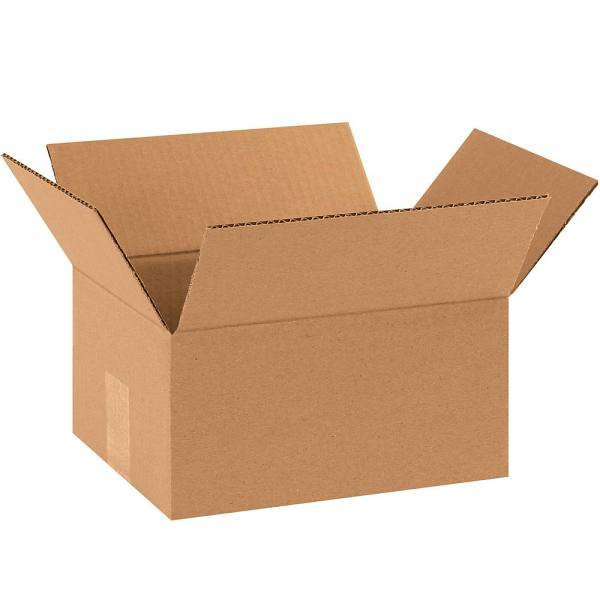Box Partners Corrugated Boxes 10"X8"X5" Kraft Package Of 25