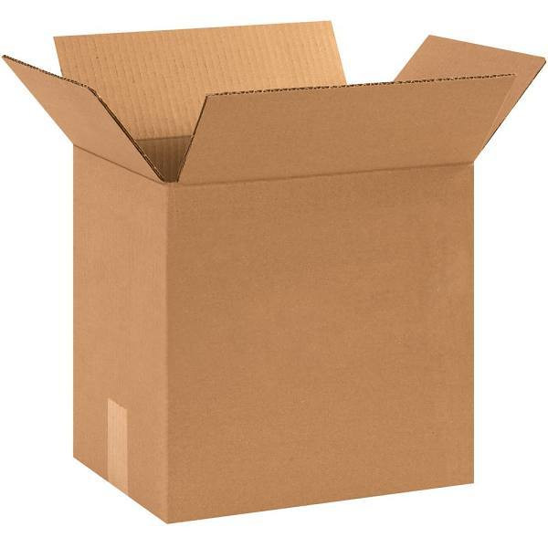 Box Partners Corrugated Boxes 12 1/4"X9 1/4"X12" Kraft Package Of 25