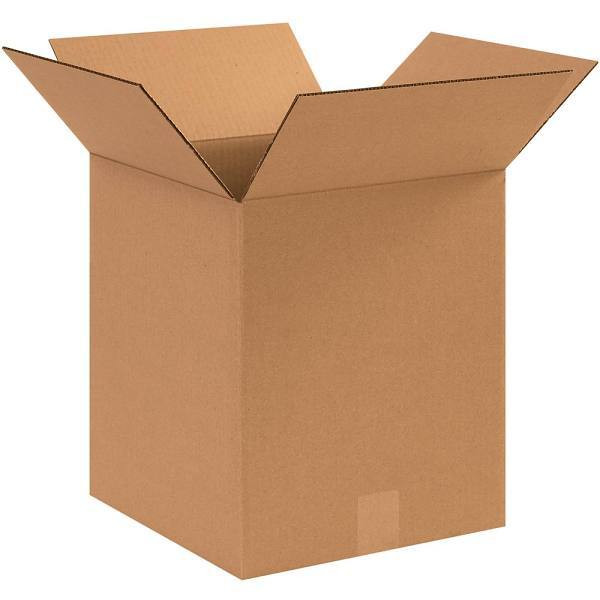 Box Partners Corrugated Boxes 12"X12"X14" Kraft Package Of 25