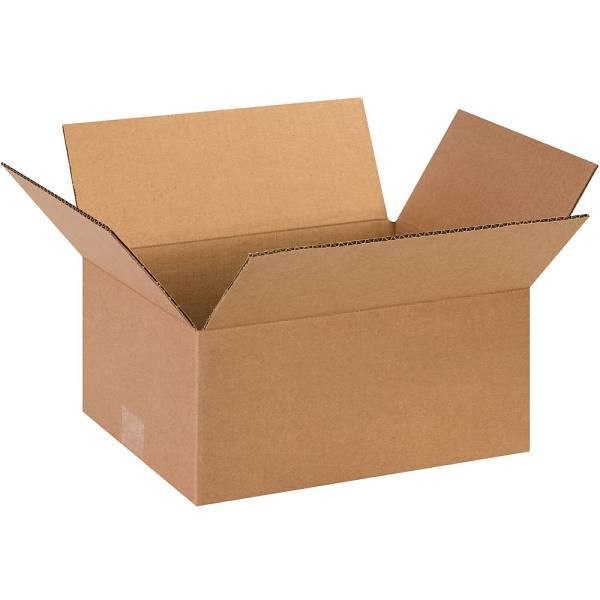 Box Partners Corrugated Boxes 13"X10"X6" Kraft Package Of 25