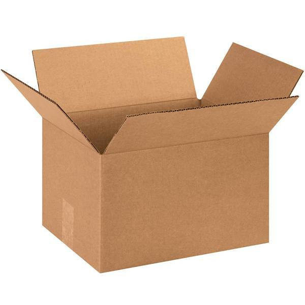 Box Partners Corrugated Boxes 13"X10"X8" Kraft Package Of 25