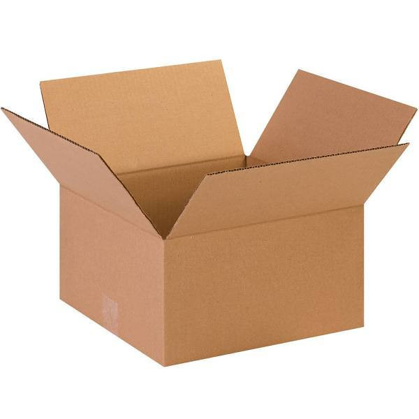 Box Partners Corrugated Boxes 13"X13"X7" Kraft Package Of 25
