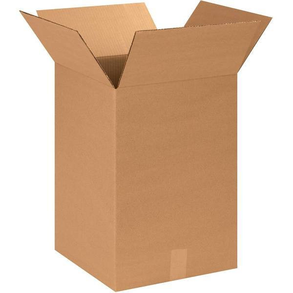 Box Partners Corrugated Boxes 14"X14"X20" Kraft Package Of 20
