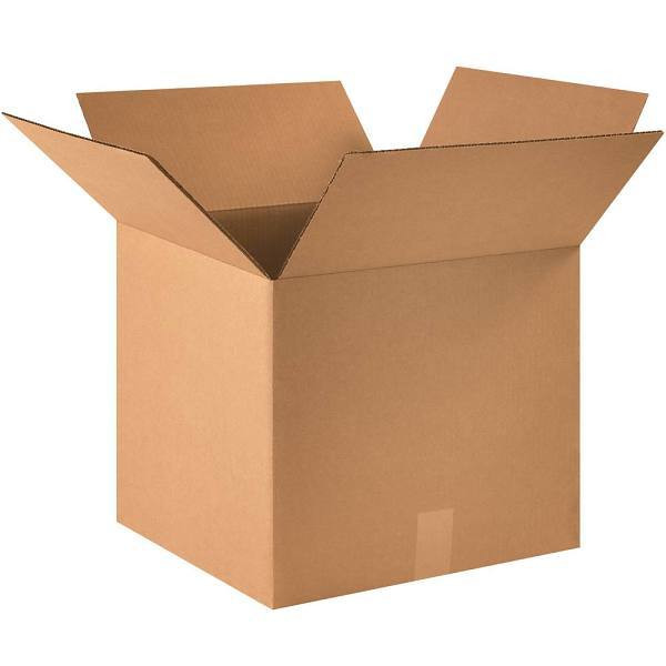 Box Partners Corrugated Boxes 16"X16"X14" Kraft Package Of 25