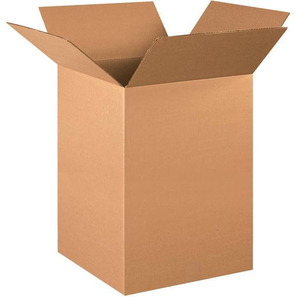 Box Partners Corrugated Boxes 16"X16"X24" Kraft Package Of 20