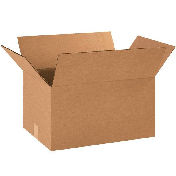 Box Partners Corrugated Boxes 17"X12"X10" Kraft Package Of 25