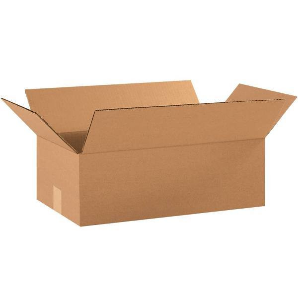 Box Partners Corrugated Boxes 18"X10"X6" Kraft Package Of 25