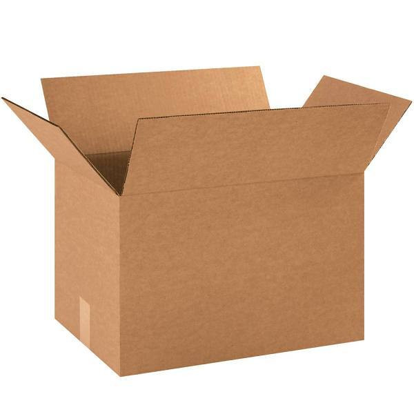Box Partners Corrugated Boxes 18"X12"X12" Kraft Package Of 25