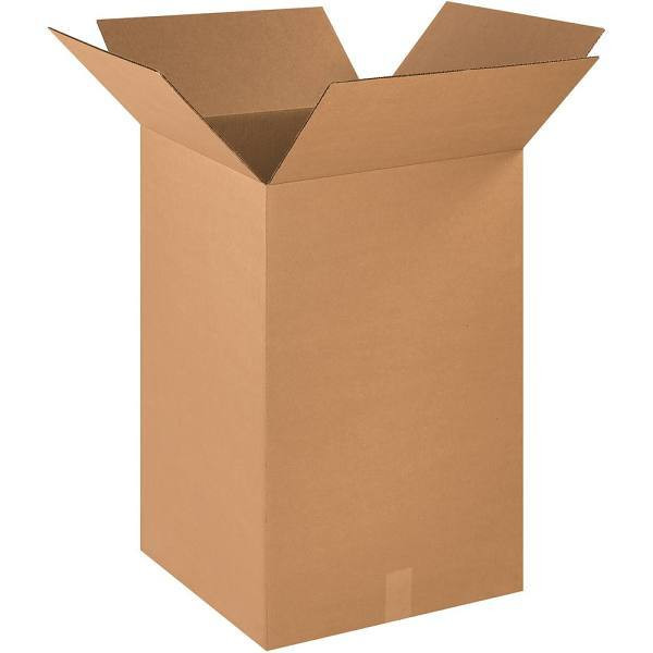 Box Partners Corrugated Boxes 18"X18"X28" Kraft Package Of 10