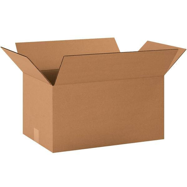Box Partners Corrugated Boxes 20"X12"X10" Kraft Package Of 20