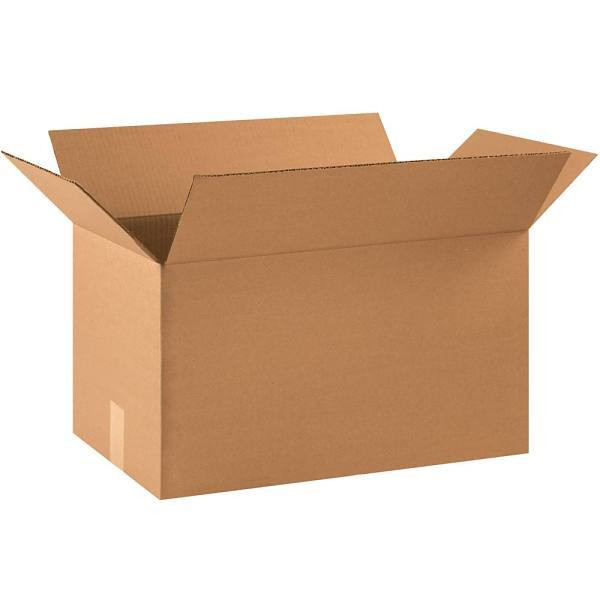 Box Partners Corrugated Boxes 22"X12"X12" Kraft Package Of 20