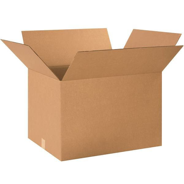 Box Partners Corrugated Boxes 24"X17"X15" Kraft Package Of 15