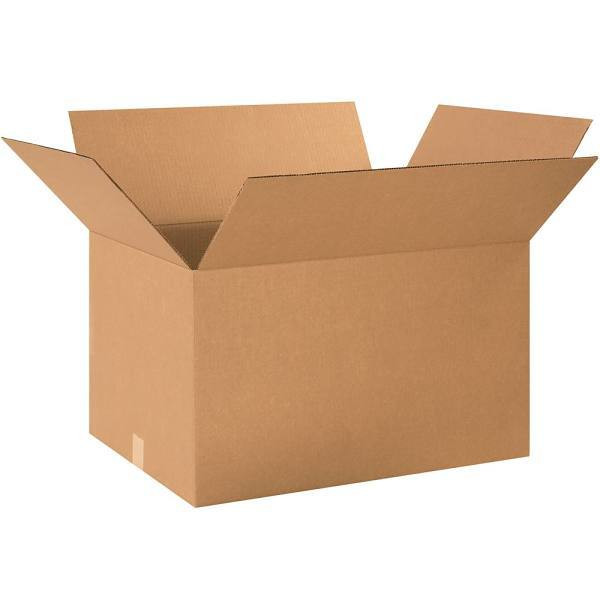Box Partners Corrugated Boxes 24"X18"X14" Kraft Package Of 15