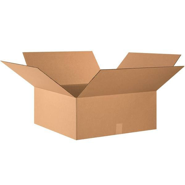 Box Partners Corrugated Boxes 24"X24"X10" Kraft Package Of 10