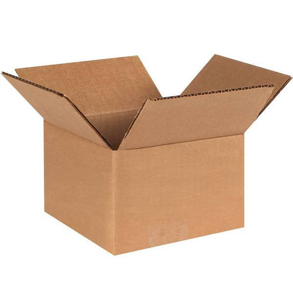 Box Partners Corrugated Boxes 4"X4"X3" Kraft Package Of 25