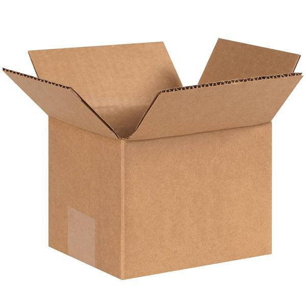 Box Partners Corrugated Boxes 7"X6"X5" Kraft Package Of 25