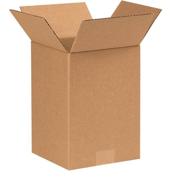 Box Partners Corrugated Boxes 7"X7"X9" Kraft Package Of 25