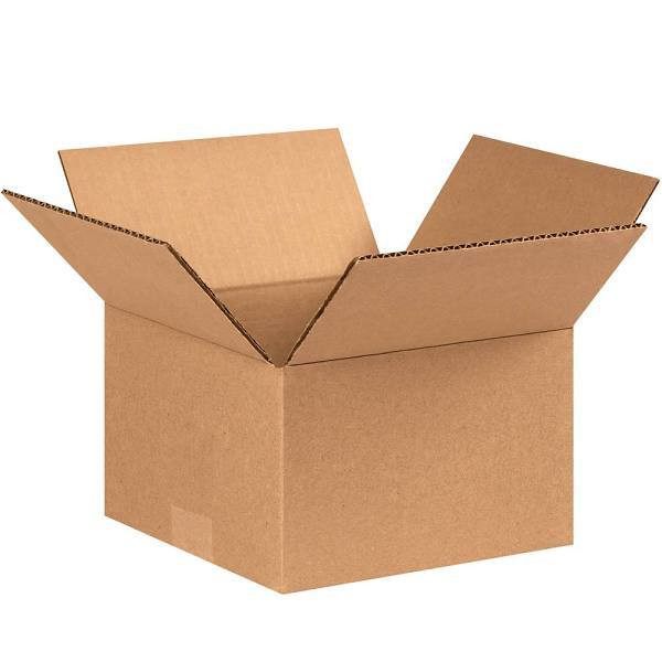 Box Partners Corrugated Boxes 8"X8"X5" Kraft Package Of 25