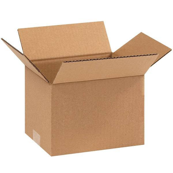 Box Partners Corrugated Boxes 9"X7"X6" Kraft Package Of 25