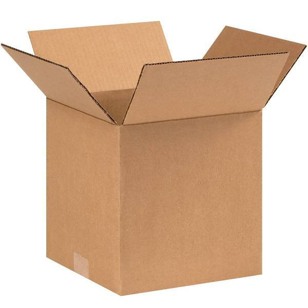 Box Partners Corrugated Boxes 9"X9"X9" Kraft Package Of 25