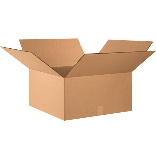 Box Partners Double Wall Boxes 24"X24"X12" Kraft Package Of 10