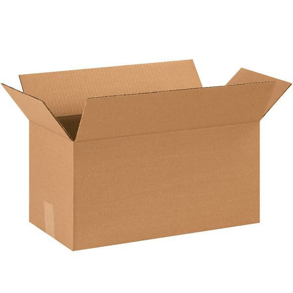 Box Partners Long Corrugated Boxes 18"X9"X9" Kraft Package Of 25