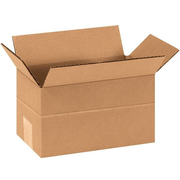 Box Partners Multi-Depth Corrugated Boxes 9"X5"X5" Kraft Package Of 25