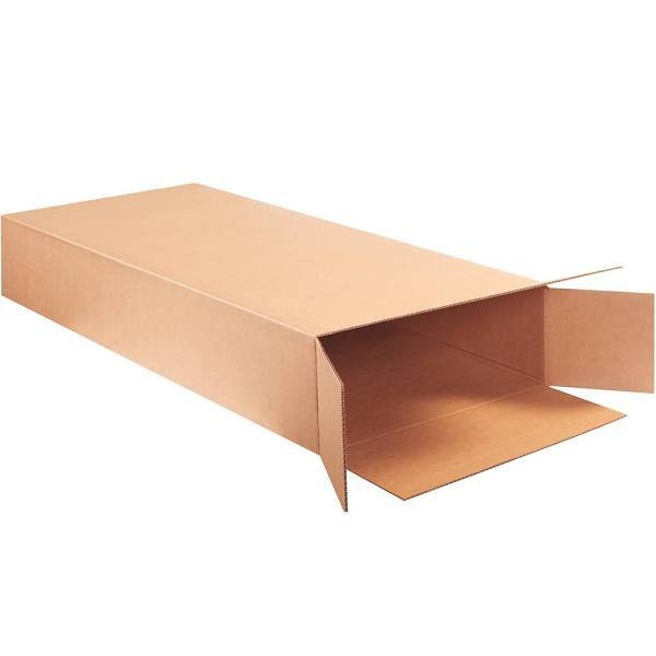 Box Partners Side Loading Boxes 20"X8"X50" Kraft Package Of 5