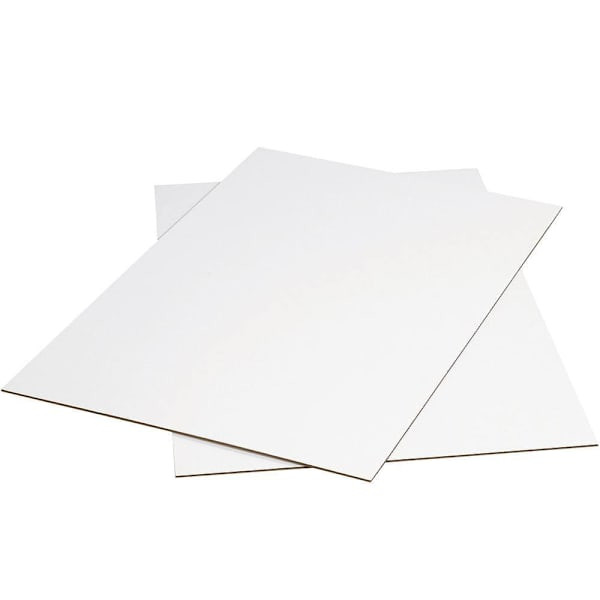 Box Partners 36 X 36" White Corrugated Sheets Pkg Of 5