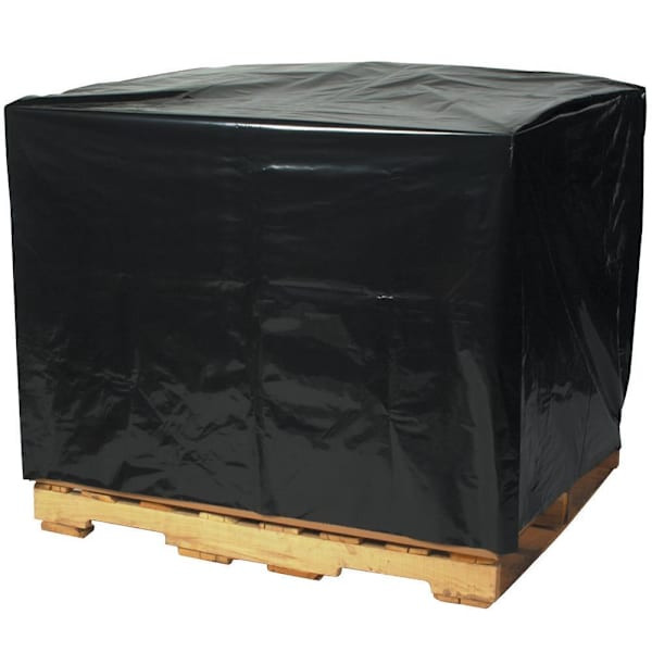 Box Partners 48 X 42 X 66" - 3 Mil Black Pal Covers Cs Of 50