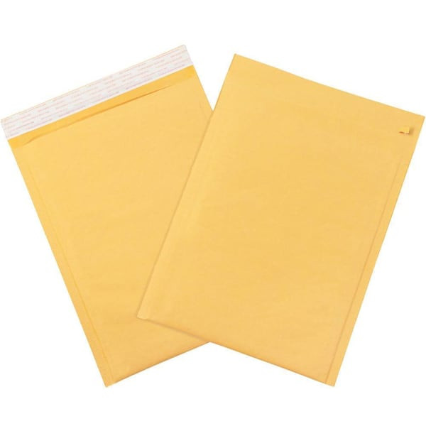 Box Partners 10 1/2 X 16" Kraft #5 Self-Seal Bubble Mailer W/Tear Strip Cs Of 70