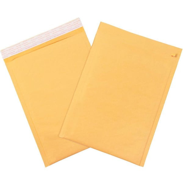 Box Partners 14 1/4 X 20" Kraft #7 Self-Seal Bubble Mailer W/Tear Strip Cs Of 50