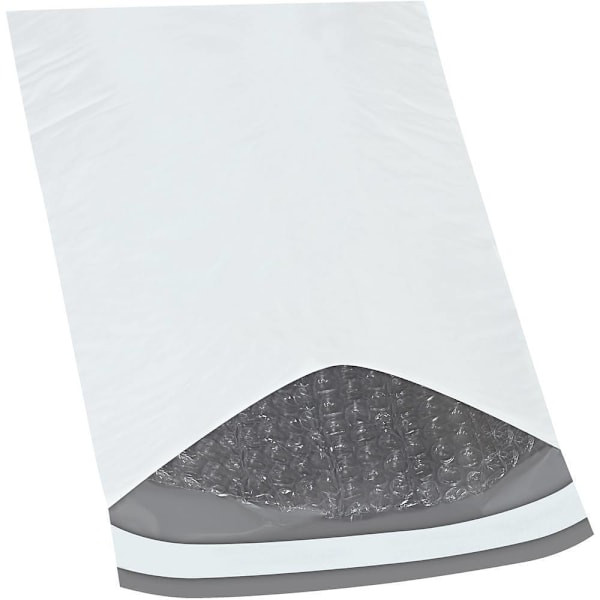 Box Partners 7 1/4x12" Bubble Lined Poly Mailers Case Of 100