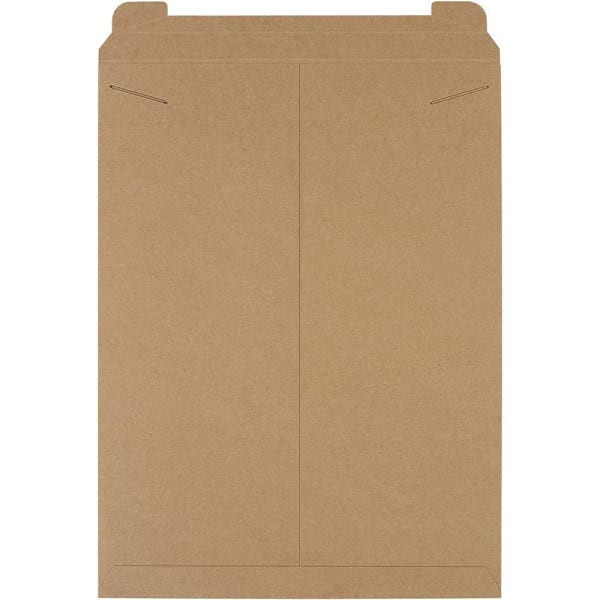 Box Partners 18 X 24" Kraft Stayflats Mailers Cs Of 50
