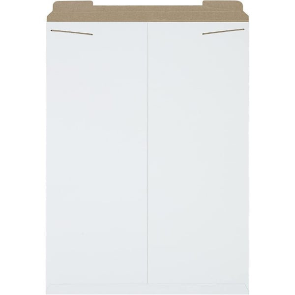 Box Partners 20 X 27" White Stayflats Mailers Cs Of 50