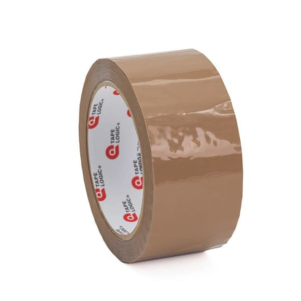 Box Partners 2" X 55 Yds. Tan Tape Logic #900 Hot Melt Tape Cs Of 6